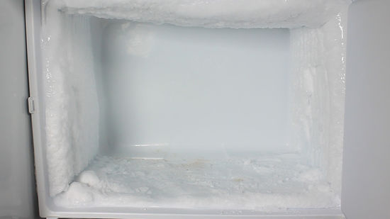 Frost in the freezer