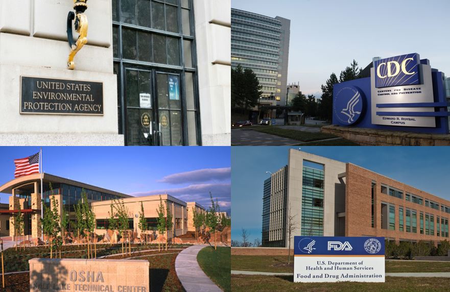 Buildings of regulatory departments