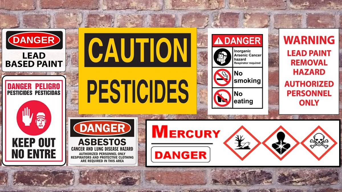 Hazardous Materials signs