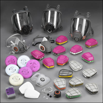 Respirators come in a wide variety and are selected according to the circumstance and safety concerns.